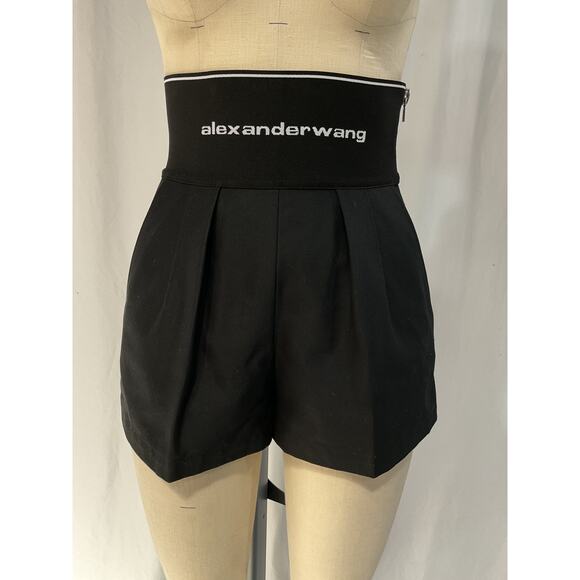 Alexander Wang 'Safari' Black Shorts Size 0 - Picture 2 of 5